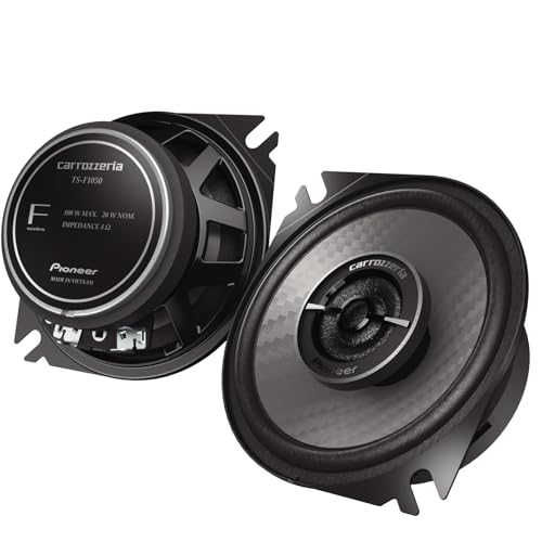 Pioneer スピーカー TS-F1050 10cm カスタムフィット コアキシャル 2ウェイ ハイレゾ対応 カロッツェリア