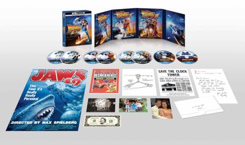 【初回限定生産】バック・トゥ・ザ・フューチャー トリロジー 40th アニバーサリー・デラックス・エディション　４Ｋ ＵＨＤ＋ブルーレイセット