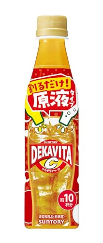 炭酸水と割って飲む サントリー おうちドリンクバー デカビタＣ 濃縮 希釈 340ml×24本約10杯分 7,475円