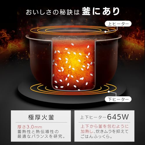 【未使用】IRIS アイリスオーヤマ 炊飯器 IH 5.5合 極厚火釜 銘柄量り炊き RC-IC50-W Ｑ46 アイリスオーヤマ アイリスオーヤマ 米屋の旨み 極厚火釜