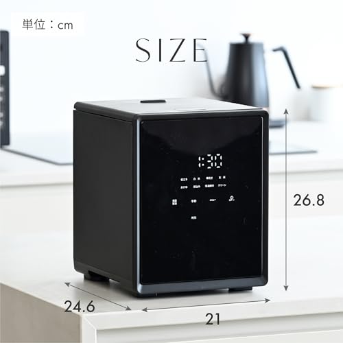 山善 炊飯器 5.5合 マイコン式 一人暮らし 二人暮らし 3.0mm厚釜 低温調理 炊き分けメニュー6種 保温 予約 玄米 クリーニングモード_3