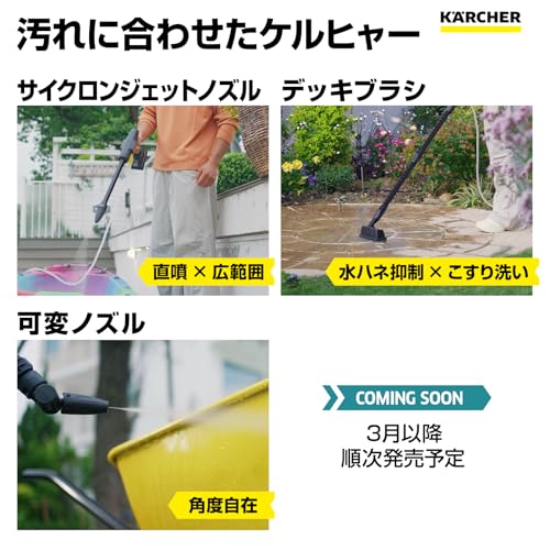 ケルヒャー コードレス高圧洗浄機 OC 5 Handy Plus CB USB-C充電式10W以上推奨 水道接続不要 専用折畳みバ_3