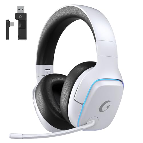 ゲーミングヘッドセット ps5 ヘッドセット 2.4G USB/Type-cアダプター/Bluetooth 5.3/有線 4WAY接続PS5