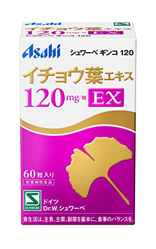 シュワーベキンコ シュワーベギンコ 120mg EX 60粒 アサヒグループ食品