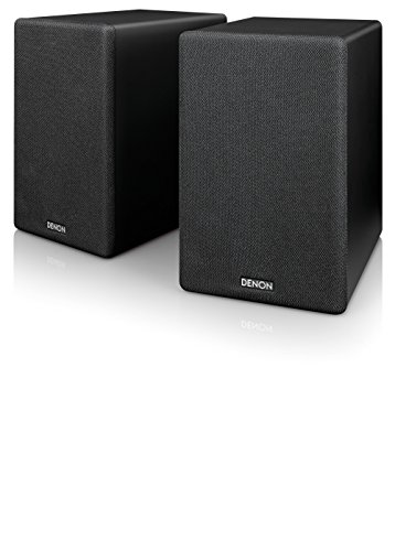 デノン Denon SC-N10 ブックシェルフスピーカー 2通い路取り合わせ 黒いこと SC-N10-BKEM