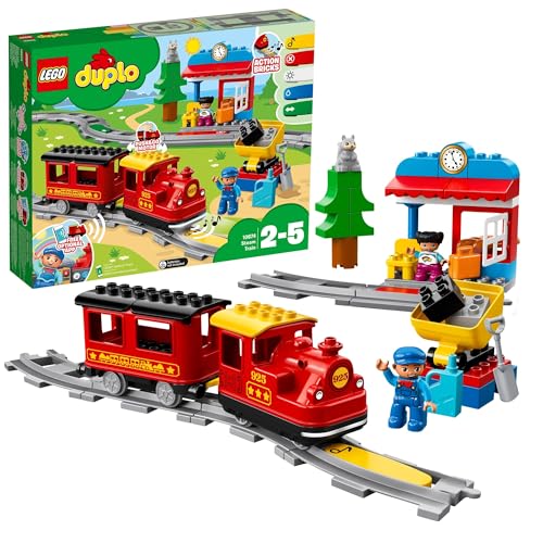 レゴ(LEGO) デュプロ キミが車掌さん! おしてGO機関車デラックス おもちゃ 玩具 プレゼント 誕生日 ブロック 知育 クリスマス 男の子