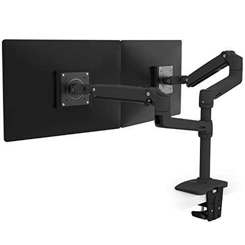 ERGOTRON エルゴトロン LX モニターアーム デスクマウント デュアル 縦/横型 2画面 マットブラック 24インチ(6.4~18.1k 34,528円