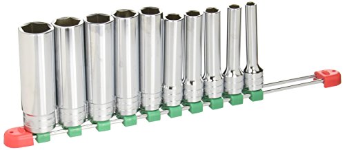 京都機械工具(KTC) 12.7mm (1/2インチ) ディープソケット セット 10個組 TB4L10E