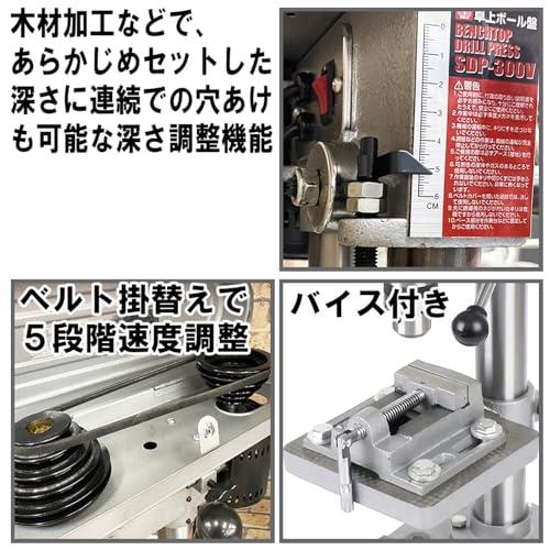 SK11(エスケー11) ボール盤 卓上 300W SDP-300V 【公式通販】