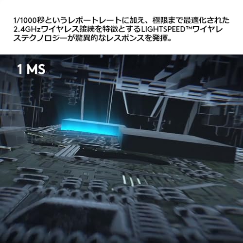 Logicool G ワイヤレス ゲーミングマウス G703h LIGHTSPEED HERO 25Kセンサー エルゴノミクス LIGHTSYN_2