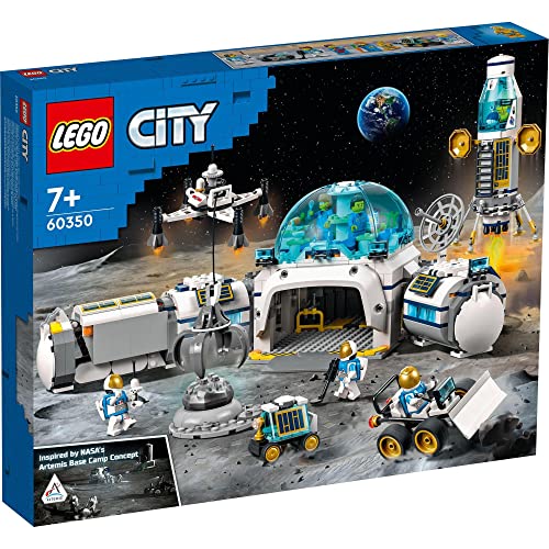 レゴ(LEGO) シティ 月面探査基地 60350 おもちゃ ブロック プレゼント 宇宙 うちゅう ロケット 男の子 女の子 7歳以上_1