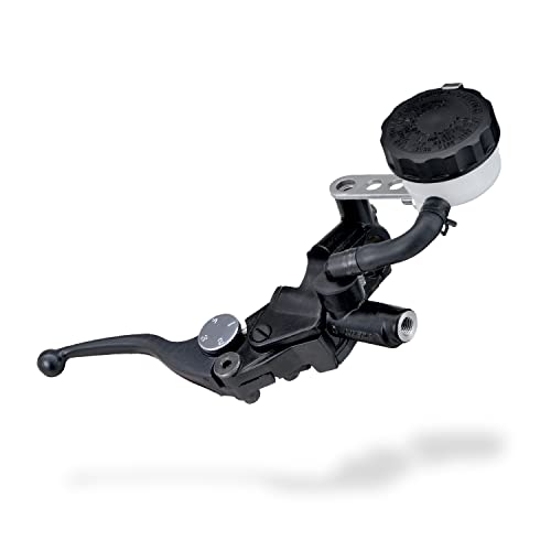 デイトナ(Daytona) マスターシリンダー バイク ブレーキ 横型 11mm NISSIN(ニッシン) ブラックボディ/ブラック ショートレ