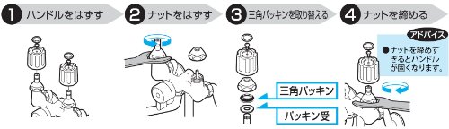 SANEI(サンエイ) 水栓補修部品 水栓上部パッキン 呼び13水栓用 100個入り P42A-100S-13_4