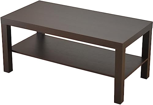 山善(YAMAZEN) コーヒーテーブル(90×45cm) ダークブラン TCT-9045(DBR)