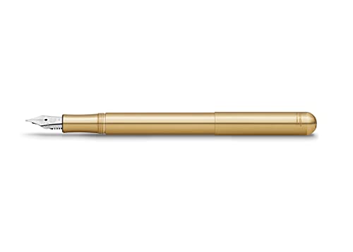 Kaweco カヴェコ 万年筆 F 細字 リリプット エコブラス LIFF-ECOBR 正規輸入品の通販は 12,384円