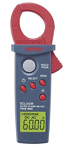 三和電気計器 クランプメータ DCL31DR ブルー