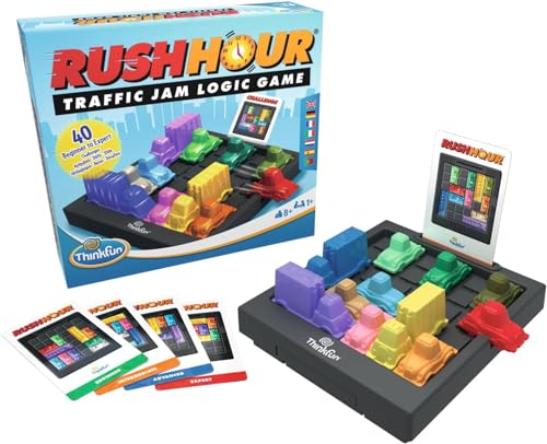 ThinkFun 「ラッシュアワー」76436 論理的な思考力を育むゲーム 日本語説明書付 8歳〜シンクファン