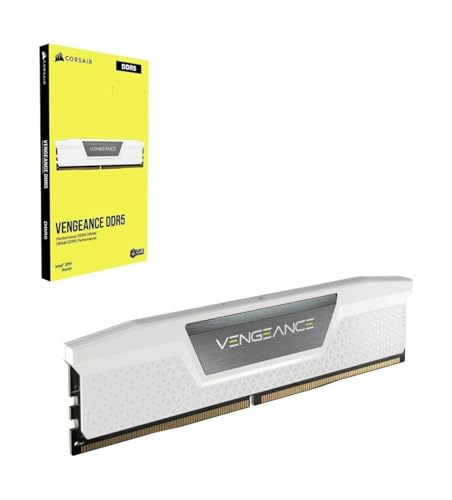 Corsair DDR5-5200MHz デスクトップPC用 メモリ ホワイト VENGANCEシリーズ 32GB [16GB×2枚] CMK3_2