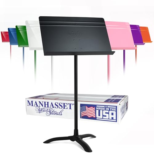 Manhasset マンハセット 譜面台 M48 シンフォニーモデル(Symphony Stand) ブラック