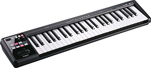 Roland ローランド MIDIキーボードコントローラー A-49 ブラック 49鍵 シンセ鍵盤 SuperNATURALモード搭載 D-BE
