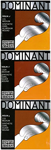 THOMASTIK Dominant ドミナント 4/4バイオリン弦 A.D.G線セット(D線シルバー巻) 10,204円