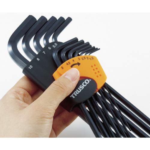 TRUSCO(トラスコ) 六角棒鍵 標準尺度印字機 32.0粍 TRR320