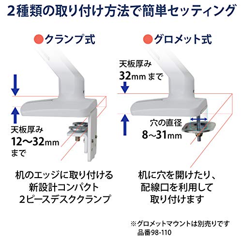 ERGOTRON エルゴトロン MXV モニターアーム デスクマウント 