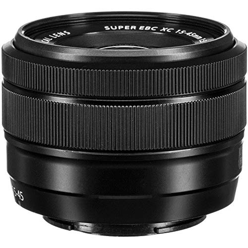 富士フイルム(FUJIFILM) X 交換レンズ フジノン ズーム 標準 コンパクト XC15-45mm 手ブレ補正 電動ズーム ブラック F