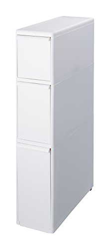 ライクイット ( like-it ) キッチン収納 すき間 引出し スリム 3段 幅17x奥46.5x高82cm オールホワイト 日本製 TS-の通販は 8,810円