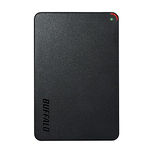 BUFFALO ミニステーション USB3.1(Gen1)/USB3.0用ポータブルHDD 1TB 【 iPhone 16 / 16 pro 動