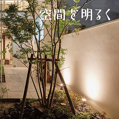 タカショー ガーデンライト ひかりノベーション 壁のひかり 基本セット 2本 ブラック 屋外 間接照明 防水 鮮やかな光 プロ仕様 樹脂 LGL_2