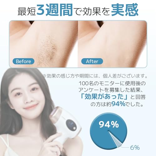 Sarlisi 脱毛器 無痛脱毛 自動照射 60万発9段階 全身適用 vio対応 家庭用 男女兼用 ipl 光脱毛器 髭 だつもうき脱毛器 メン_2