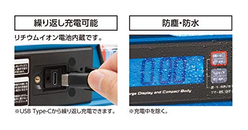 シンワ測定(Shinwa Sokutei) ブルーレベル Jr.2 デジタル 220mm 防塵防水 75320