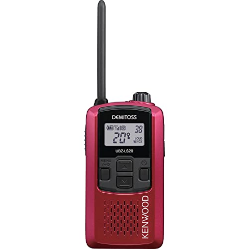 JVCケンウッド 特定小電力トランシーバー UBZ-LS20 レッド デミトス