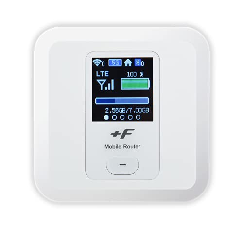 富士ソフト(Fujisoft) +F FS030W(シャインホワイト) モバイルWi-Fiルーター SIMフリーの通販は