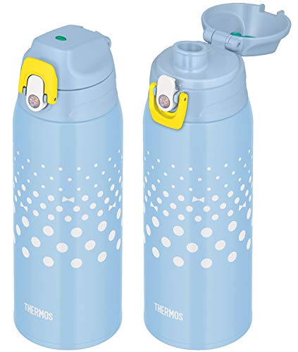 サーモス 水筒 真空断熱2ウェイボトル 0.8L/0.83L ミントドット FJJ-800WF MTD_2