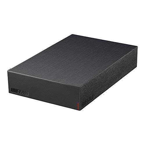 バッファロー [HD-LE4U3-BB] USB3.2(Gen.1)対応外付けHDD 4TB ブラック