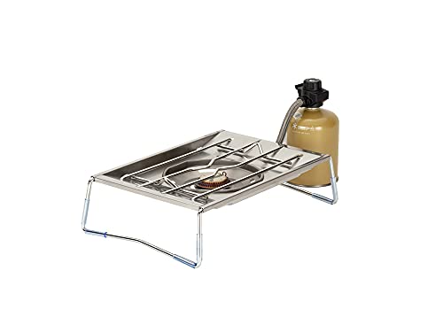 スノーピーク(snow peak) フラットバーナー カセットコンロ バーベキュー 防災 調理 キャンプ アウトドア GS-450R シングルバ