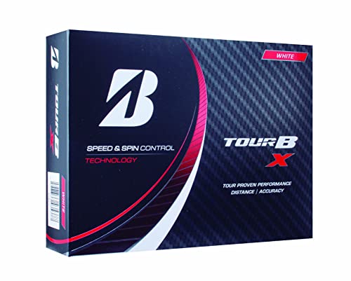 BRIDGESTONE(ブリヂストン)ゴルフボール TOUR B X 2022年モデル 12球入 ホワイト