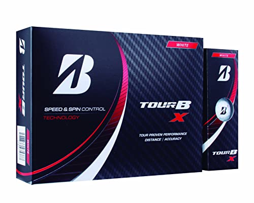 BRIDGESTONE(ブリヂストン)ゴルフボール TOUR B X 2022年モデル 12球入 ホワイト