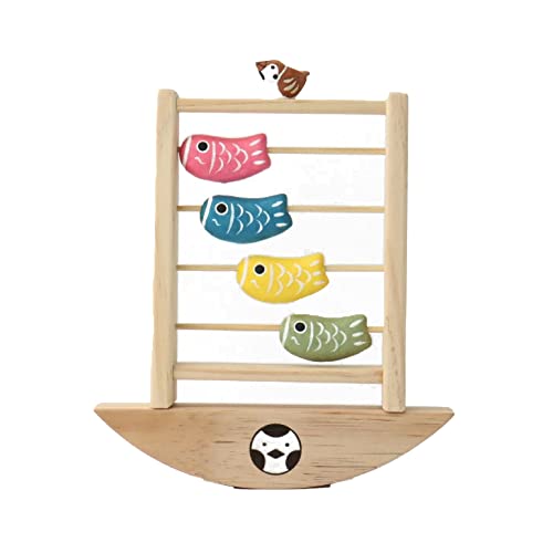 すずめとこいのぼり 五月人形 五月飾り 端午の節句 こいのぼり 鯉のぼり 置物 コンパクト