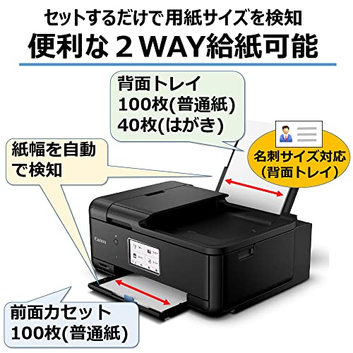 キヤノン Canon プリンター A4インクジェット複合機 TR8630A 2022年モデル テレワーク向け FAX/ADF搭載 Wi-Fi対応_2