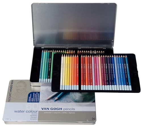 ヴァンゴッホ 水彩色鉛筆 60色 T9774-0065