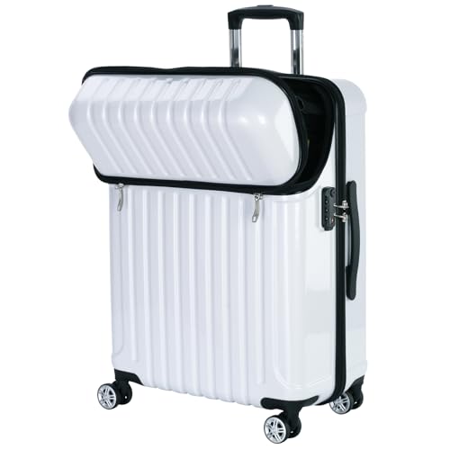 [アクタス] スーツケース ジッパー トップオープン トップス 無料預入 74-20320 59L 63.5 cm 3.9kg ホワイトカーボン