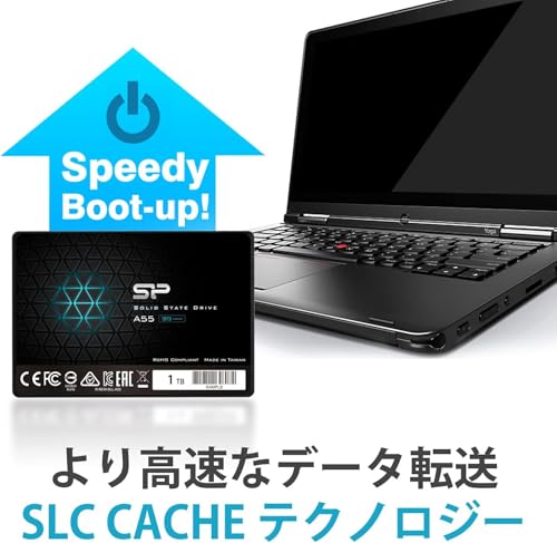 SP Silicon Power シリコンパワー SSD 512GB 3D NAND採用 SATA3 6Gb/s 2.5インチ 7mm PS4動_3