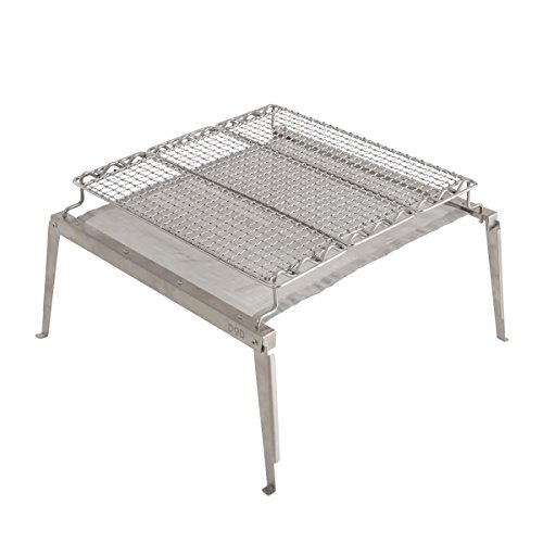 DOD(ディーオーディー) 秘密のグリルさん コンパクト BBQグリル&焚火台 Q5-574-SLの通販は 7,422円