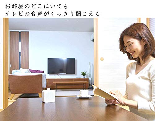 [山善] キュリオム ワイヤレス 手元スピーカー (AC電源/乾電池 対応) 防水 防塵 YWTS-800W_4