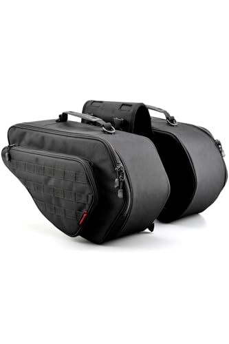 ヘンリービギンズ(Henly Begins) デイトナ バイク用 サイドバッグ 16+16L ステー不要 振り分けサイドバッグ DH-725 9の通販は