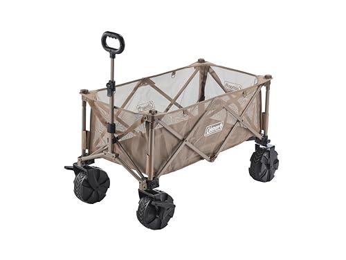 Coleman(コールマン) アウトドアワゴンマックス キャリーワゴン 耐荷重100kg 折りたたみ式 自立式収納 キャンプ 部活 合宿 運動会