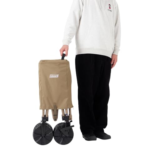 Coleman(コールマン) アウトドアワゴンマックス キャリーワゴン 耐荷重100kg 折りたたみ式 自立式収納 キャンプ 部活 合宿 運動会_3